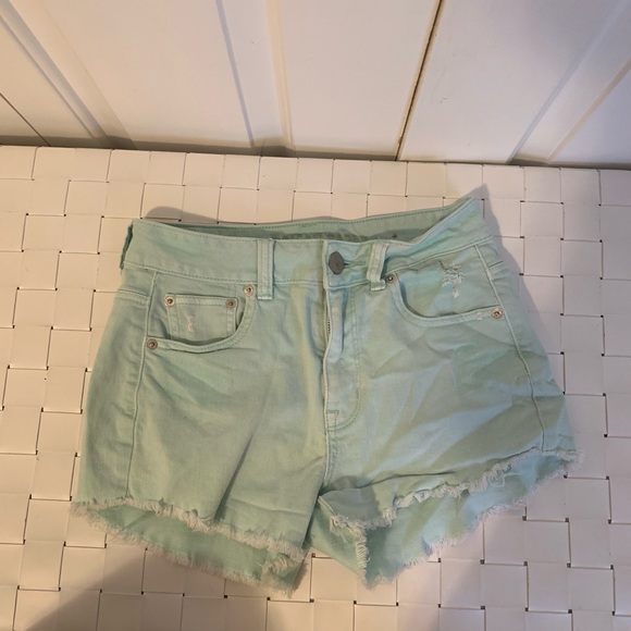 American Eagle Outfitters Pants - american eagle seafoam green shorts size 2